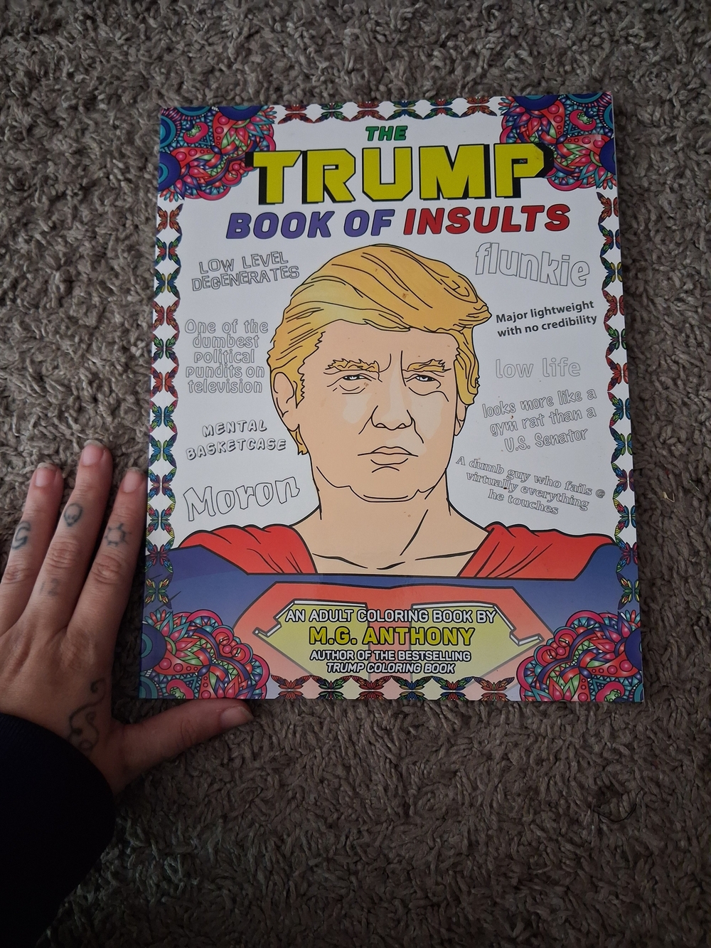 The Trump Book of Insults Coloring Book